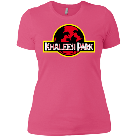 T-Shirts Hot Pink / X-Small Khaleesi Park Women's Premium T-Shirt