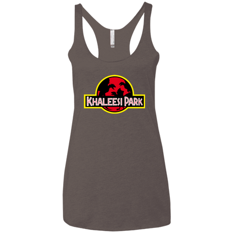 T-Shirts Macchiato / X-Small Khaleesi Park Women's Triblend Racerback Tank