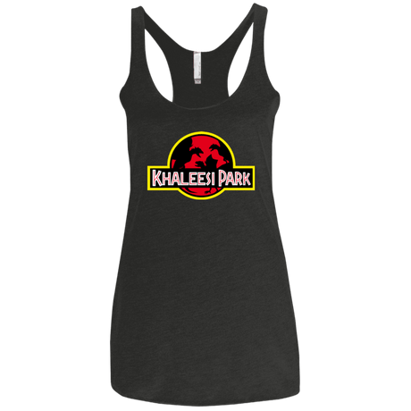 T-Shirts Vintage Black / X-Small Khaleesi Park Women's Triblend Racerback Tank
