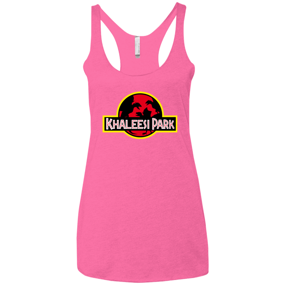 Khaleesi Park Women's Triblend Racerback Tank