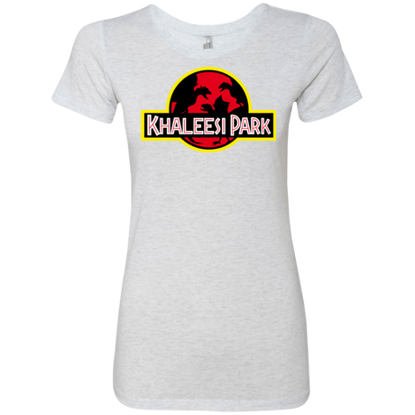 T-Shirts Heather White / Small Khaleesi Park Women's Triblend T-Shirt
