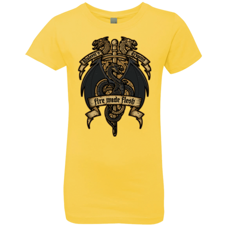 T-Shirts Vibrant Yellow / YXS KHALEESIS DRAGONS Girls Premium T-Shirt