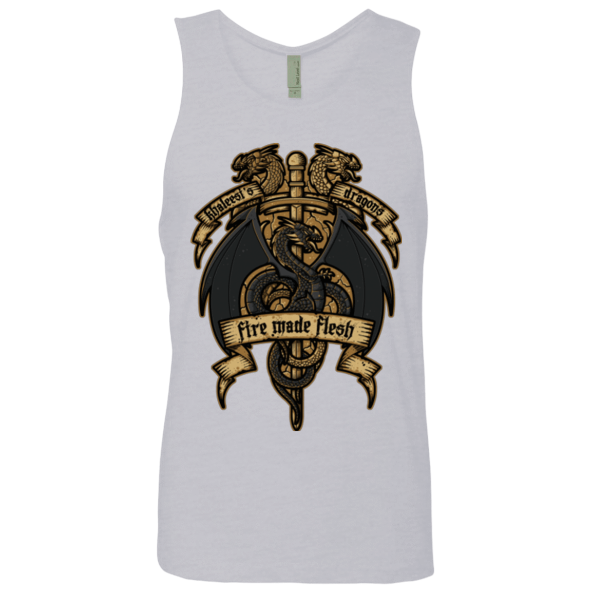 T-Shirts Heather Grey / Small KHALEESIS DRAGONS Men's Premium Tank Top