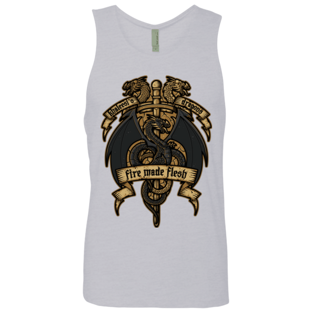 T-Shirts Heather Grey / Small KHALEESIS DRAGONS Men's Premium Tank Top