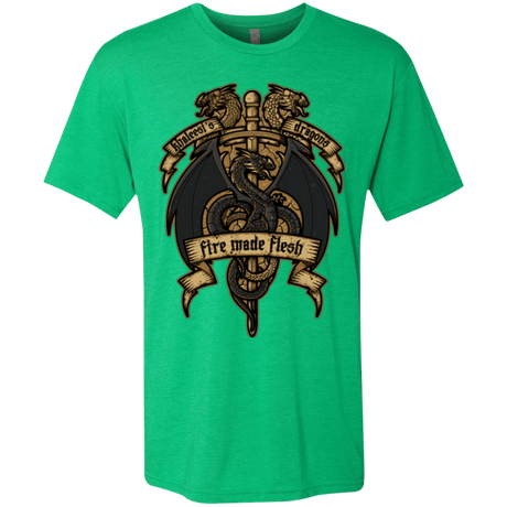 T-Shirts Envy / Small KHALEESIS DRAGONS Men's Triblend T-Shirt