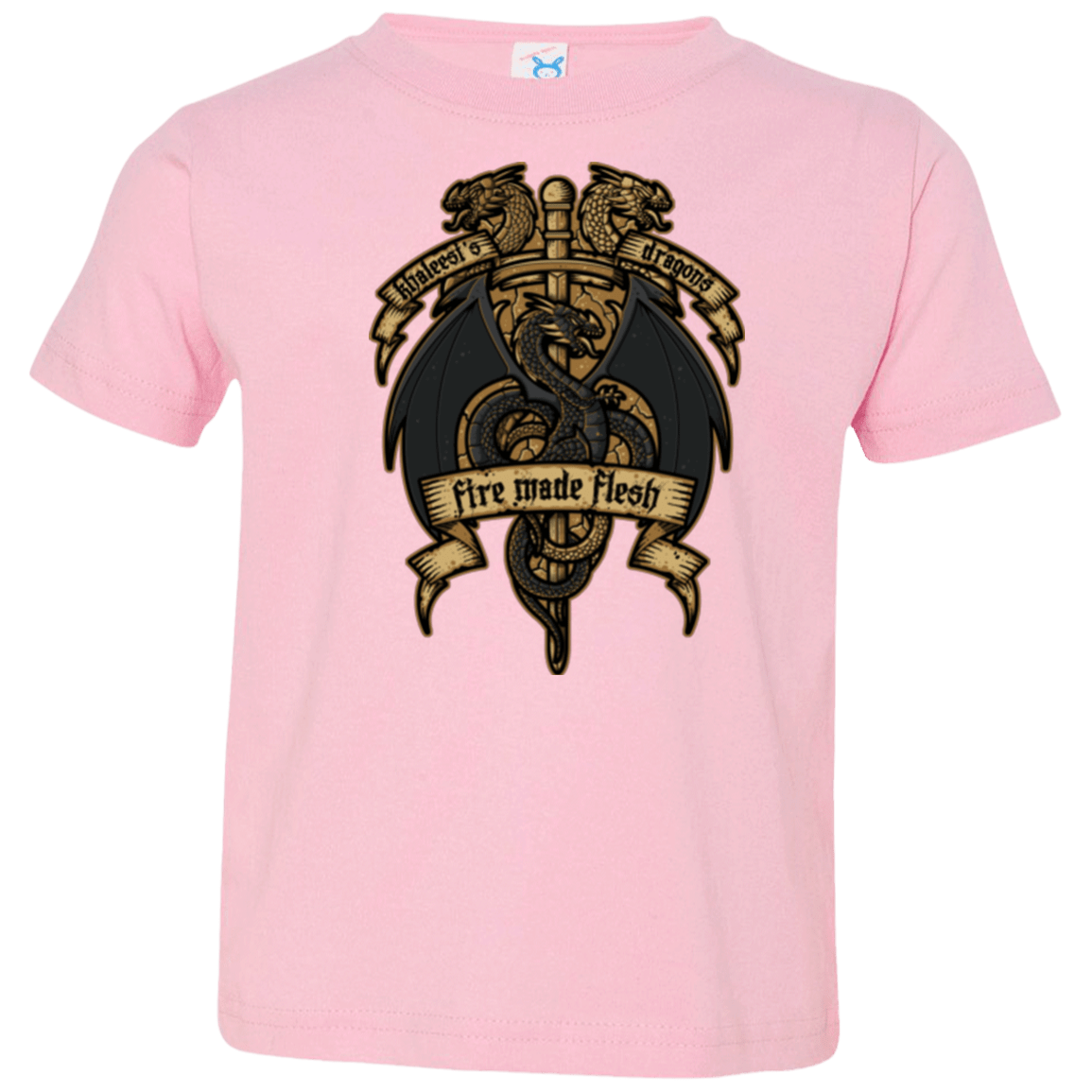 T-Shirts Pink / 2T KHALEESIS DRAGONS Toddler Premium T-Shirt