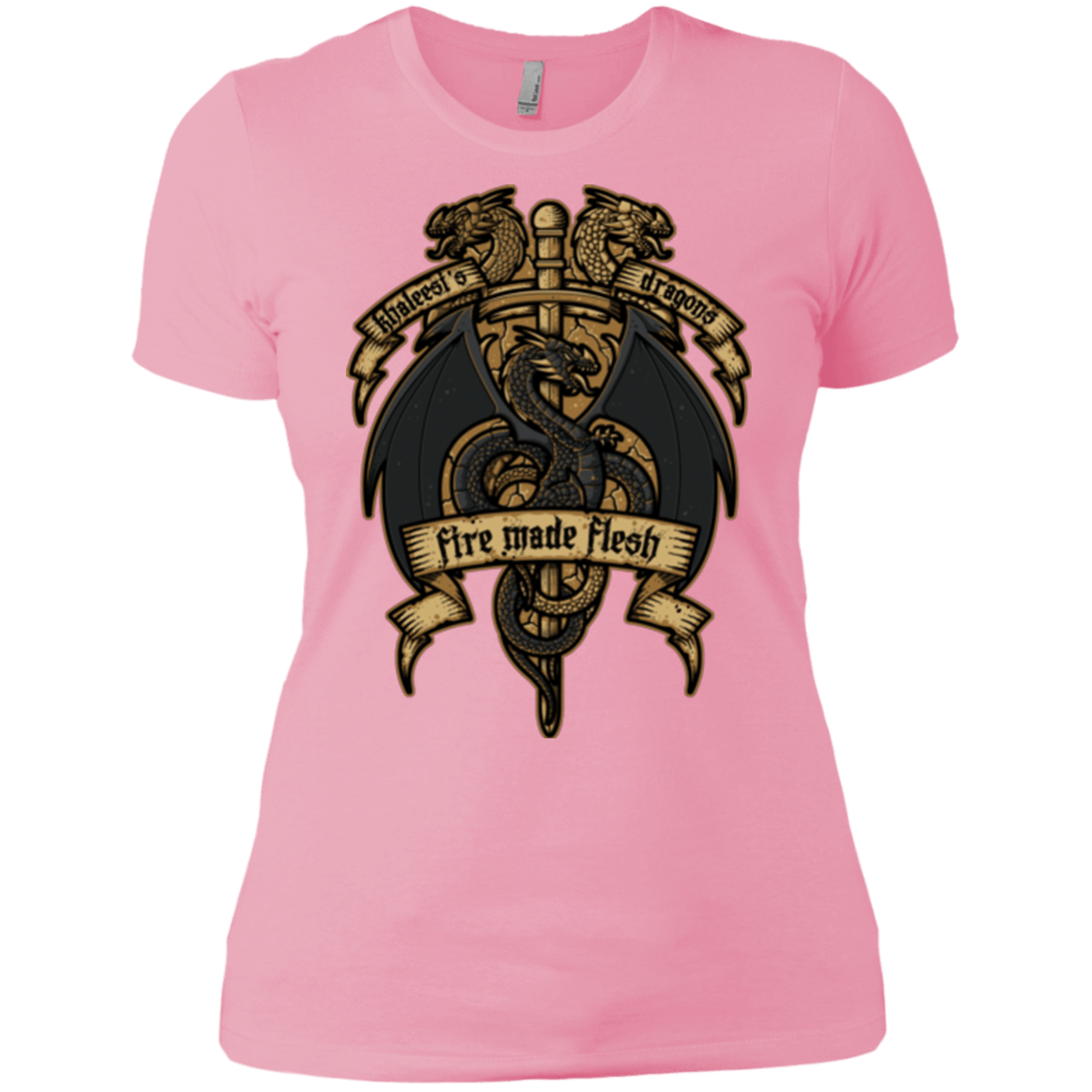 T-Shirts Light Pink / X-Small KHALEESIS DRAGONS Women's Premium T-Shirt