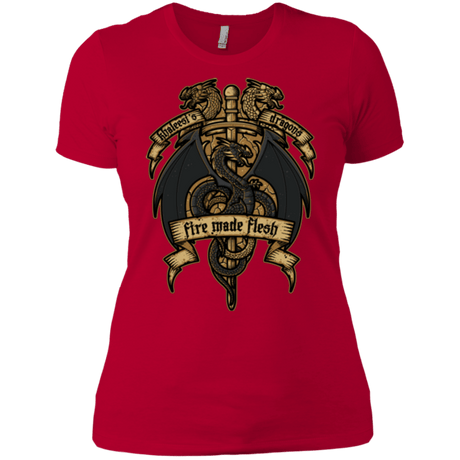 T-Shirts Red / X-Small KHALEESIS DRAGONS Women's Premium T-Shirt