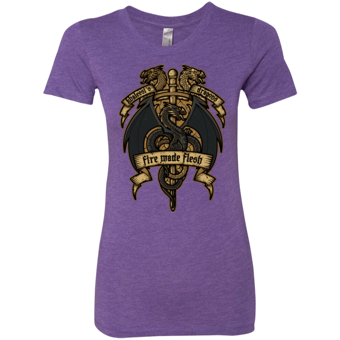 KHALEESIS DRAGONS Women's Triblend T-Shirt