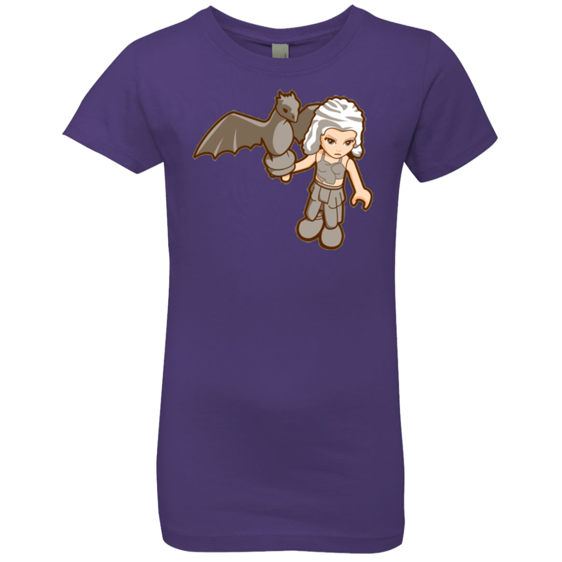 T-Shirts Purple Rush / YXS Khalego Girls Premium T-Shirt