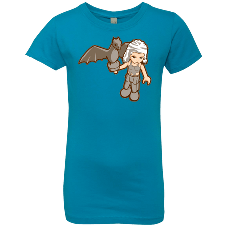 T-Shirts Turquoise / YXS Khalego Girls Premium T-Shirt