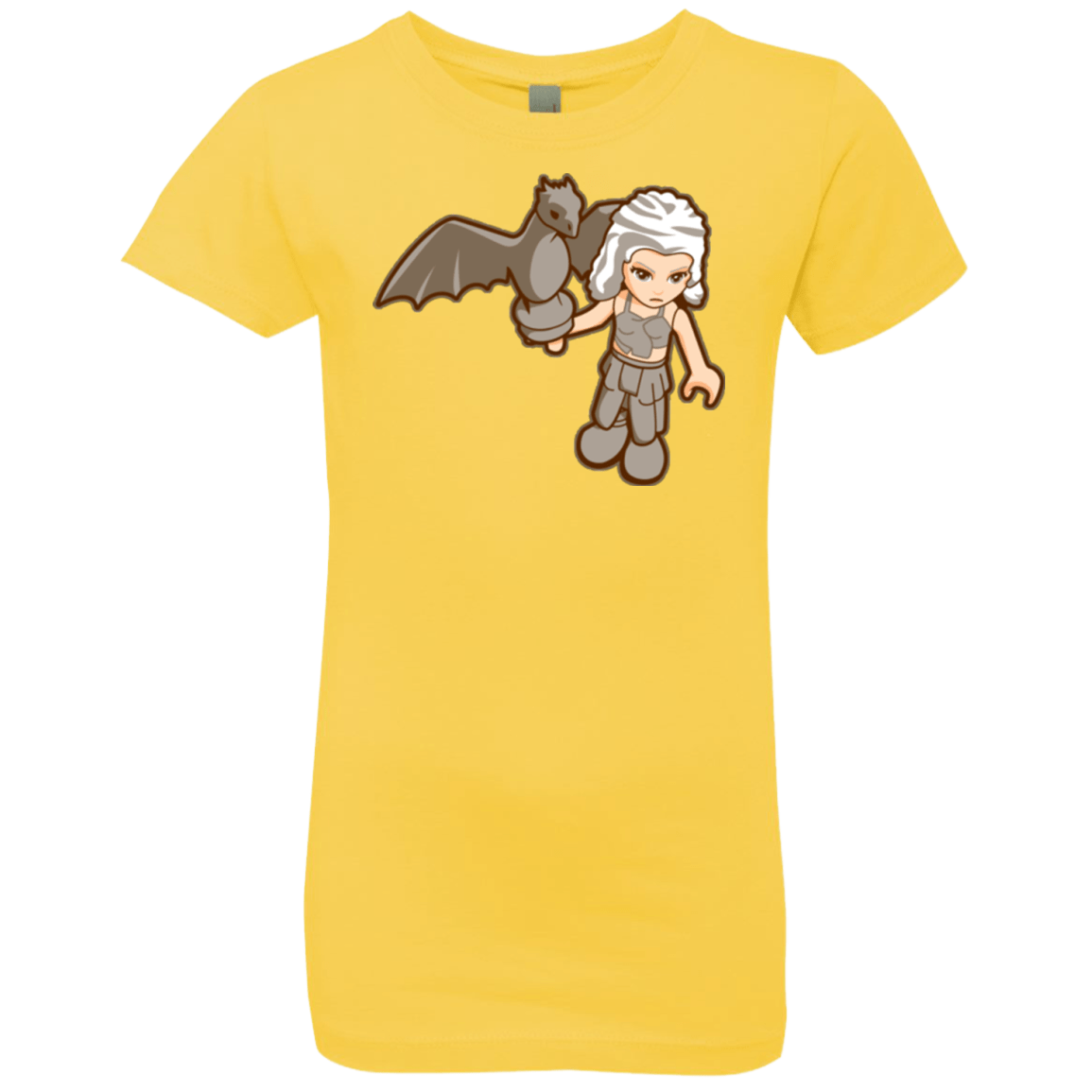 T-Shirts Vibrant Yellow / YXS Khalego Girls Premium T-Shirt