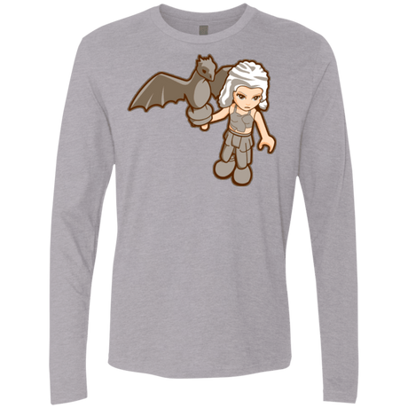 T-Shirts Heather Grey / Small Khalego Men's Premium Long Sleeve