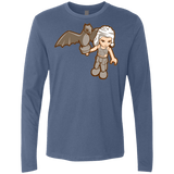 T-Shirts Indigo / Small Khalego Men's Premium Long Sleeve