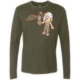T-Shirts Military Green / Small Khalego Men's Premium Long Sleeve