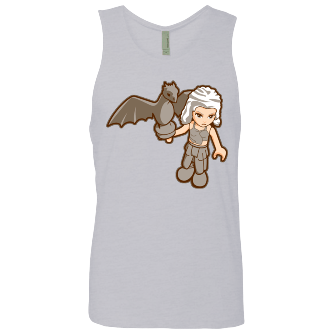 T-Shirts Heather Grey / Small Khalego Men's Premium Tank Top
