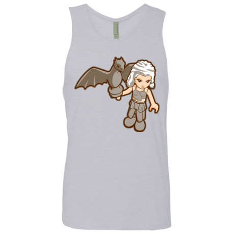 T-Shirts Heather Grey / Small Khalego Men's Premium Tank Top