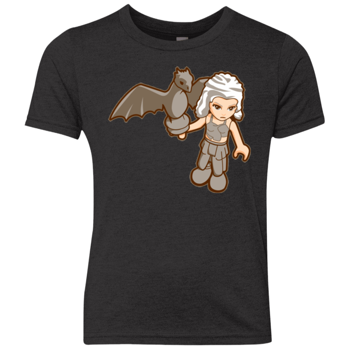 T-Shirts Vintage Black / YXS Khalego Youth Triblend T-Shirt