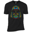 T-Shirts Black / YXS Kharmazero dark side of the polygons on black Boys Premium T-Shirt