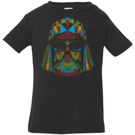 T-Shirts Black / 6 Months Kharmazero dark side of the polygons on black Infant Premium T-Shirt