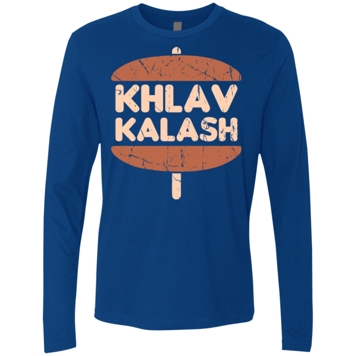 T-Shirts Royal / Small Khlav Kalash Men's Premium Long Sleeve