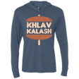 T-Shirts Indigo / X-Small Khlav Kalash Triblend Long Sleeve Hoodie Tee