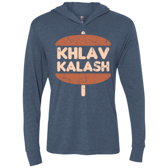 T-Shirts Indigo / X-Small Khlav Kalash Triblend Long Sleeve Hoodie Tee
