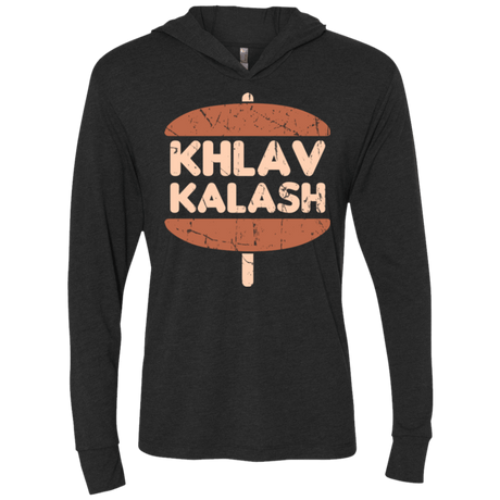 T-Shirts Vintage Black / X-Small Khlav Kalash Triblend Long Sleeve Hoodie Tee