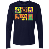 T-Shirts Midnight Navy / Small Kick Ass pop Men's Premium Long Sleeve