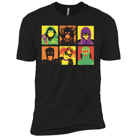 T-Shirts Black / X-Small Kick Ass pop Men's Premium T-Shirt
