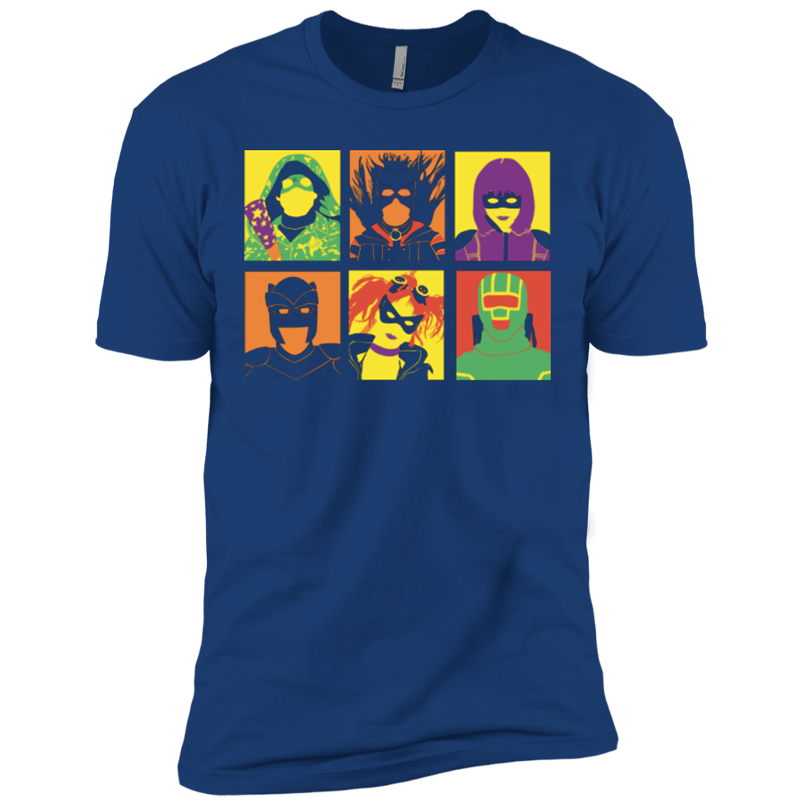 T-Shirts Royal / X-Small Kick Ass pop Men's Premium T-Shirt