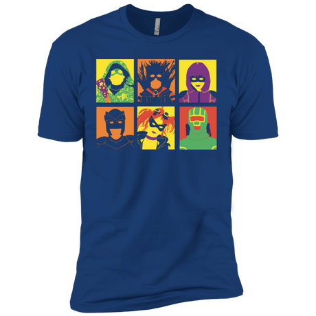 T-Shirts Royal / X-Small Kick Ass pop Men's Premium T-Shirt