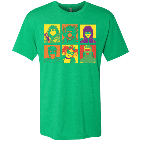 T-Shirts Envy / Small Kick Ass pop Men's Triblend T-Shirt