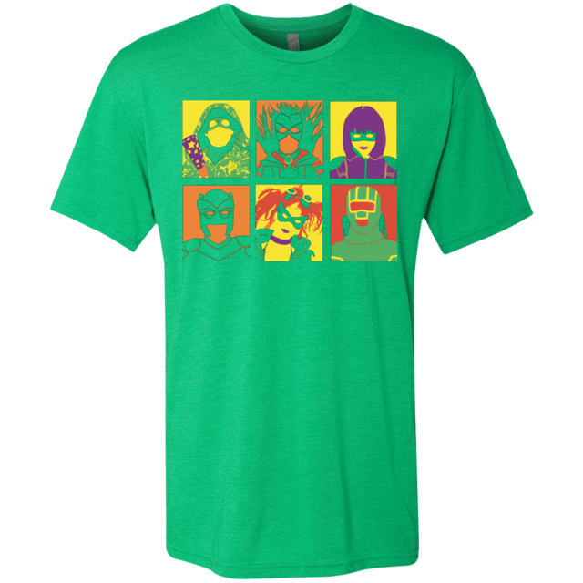 T-Shirts Envy / Small Kick Ass pop Men's Triblend T-Shirt