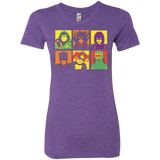 T-Shirts Purple Rush / Small Kick Ass pop Women's Triblend T-Shirt