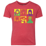T-Shirts Vintage Red / YXS Kick Ass pop Youth Triblend T-Shirt