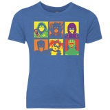 T-Shirts Vintage Royal / YXS Kick Ass pop Youth Triblend T-Shirt