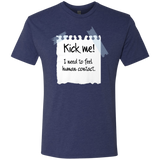 T-Shirts Vintage Navy / Small Kick Me Men's Triblend T-Shirt