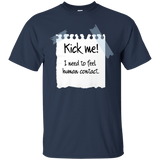 T-Shirts Navy / Small Kick Me T-Shirt