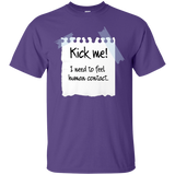 T-Shirts Purple / Small Kick Me T-Shirt