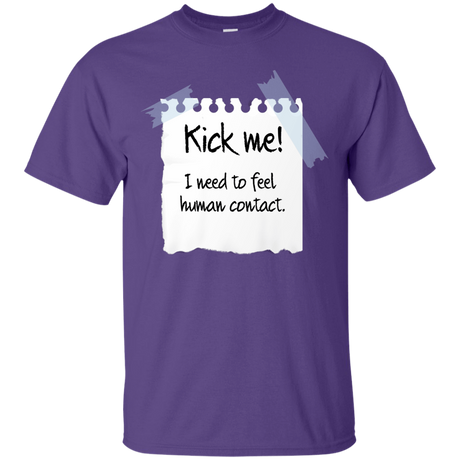 T-Shirts Purple / Small Kick Me T-Shirt