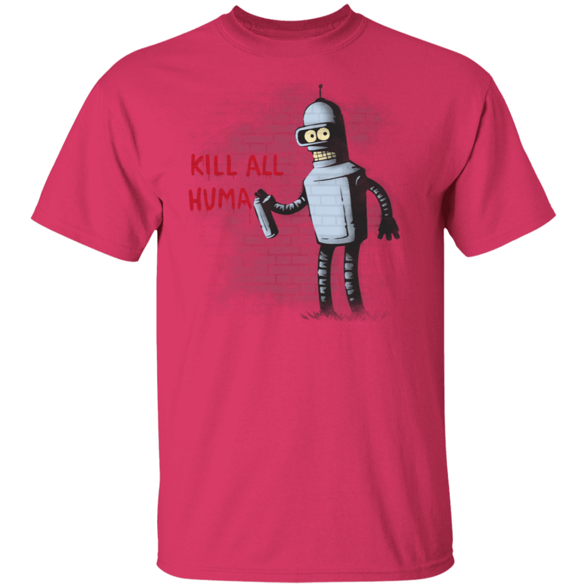 T-Shirts Heliconia / S Kill All Humans T-Shirt