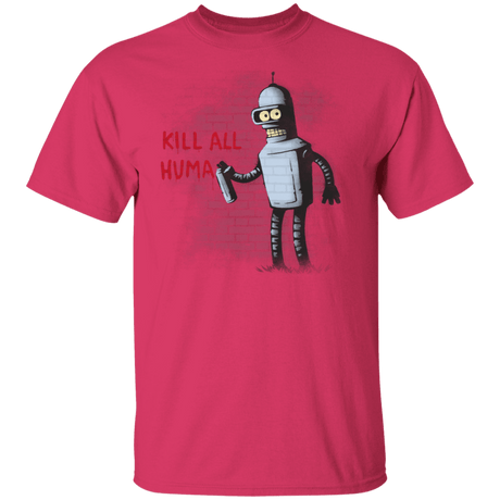 T-Shirts Heliconia / S Kill All Humans T-Shirt