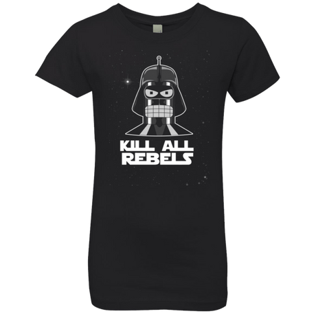 T-Shirts Black / YXS Kill all Rebels Girls Premium T-Shirt