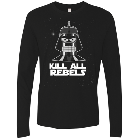 T-Shirts Black / Small Kill all Rebels Men's Premium Long Sleeve