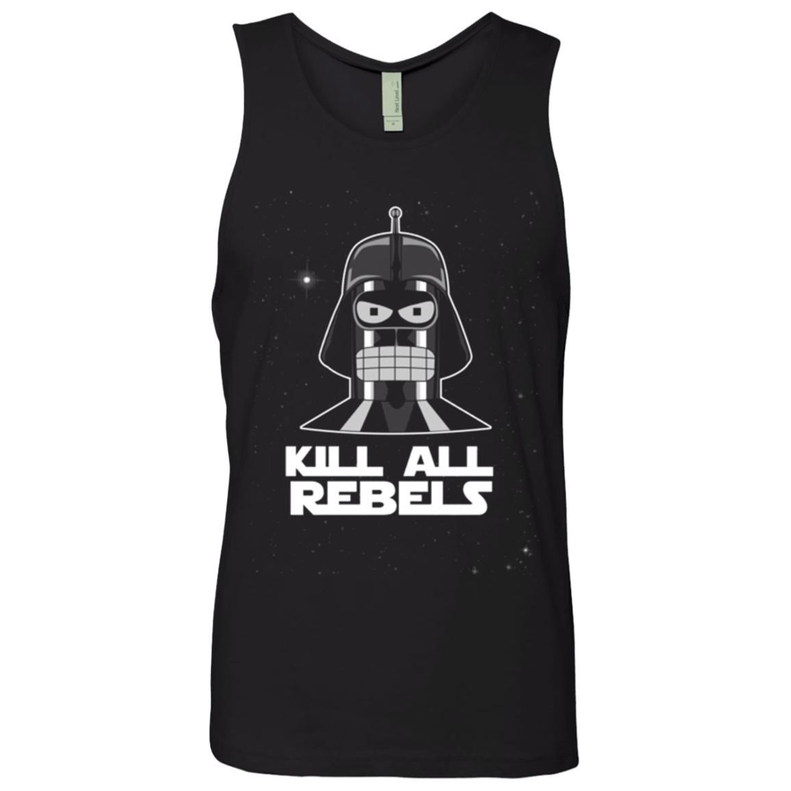 T-Shirts Black / Small Kill all Rebels Men's Premium Tank Top