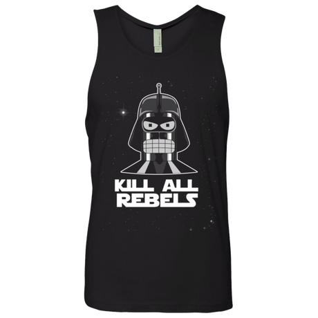 T-Shirts Black / Small Kill all Rebels Men's Premium Tank Top