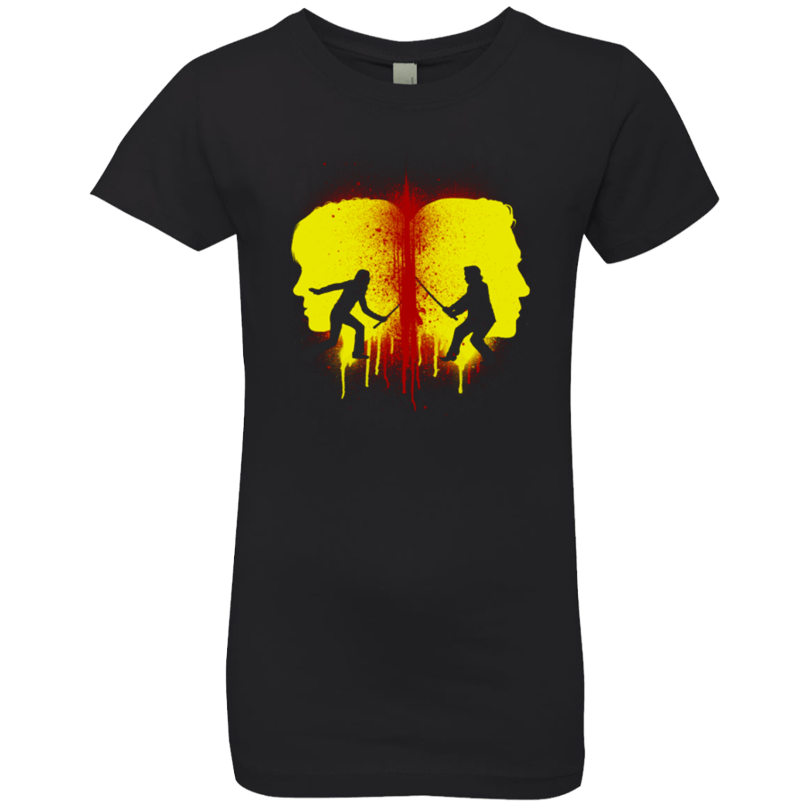 T-Shirts Black / YXS Kill Bill Silhouettes Girls Premium T-Shirt