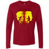 T-Shirts Cardinal / Small Kill Bill Silhouettes Men's Premium Long Sleeve