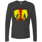 T-Shirts Heavy Metal / Small Kill Bill Silhouettes Men's Premium Long Sleeve